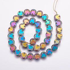 Гальванизируйте немагнитных гематит бисер пряди G-P314-09D