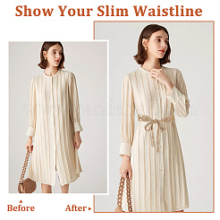 2 шт. 2-цветный вощеный шнур AJEW-GA0006-24