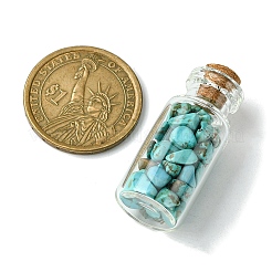 Украшение бутылки желаний прозрачное стекло AJEW-JD00010