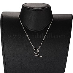 Anlaufgeschützte Figarokette aus 304 Edelstahl&nbsp;X-NJEW-JN01290
