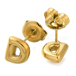 Серьги-гвоздики из нержавеющей стали 304 EJEW-I316-01G-D