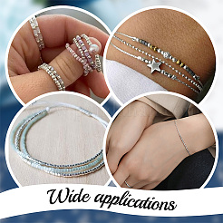 Spacer бисер латунные&nbsp;KK-BBC0011-69C