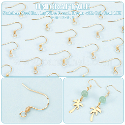 100 шт. проволока для сережек из нержавеющей стали 304&nbsp;STAS-UN0058-43