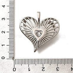 Латунные микро проложить кубического циркония подвески&nbsp;KK-B128-10P