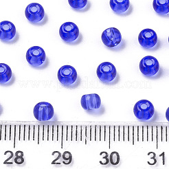 Perle di vetro trasparente&nbsp;SEED-S040-09A-04
