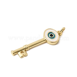Messing Emaille-Anhänger&nbsp;KK-H267-084G