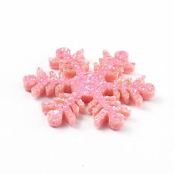 Снежинка фетр ткань рождественская тема украсить DIY-H111-B08