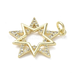 Латунные микро проложить кубического циркония подвески&nbsp;LS-KK-L248-07G-02