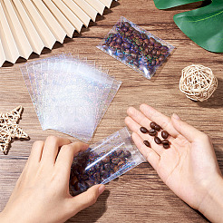 50 шт. двусторонние лазерные прямоугольные полиэтиленовые целлофановые пакеты ABAG-TAC0013-14C