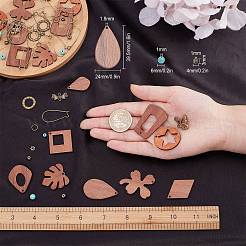 Набор для самостоятельного изготовления сережек-колец в стиле «богемия»&nbsp;DIY-SC0017-65