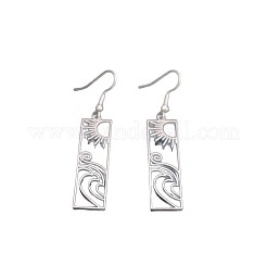 Boucles d'oreilles pendantes en acier inoxydable 304&nbsp;WGA6FB3-01