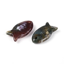 Природного индийского агата подвески&nbsp;X-G-N342-106E