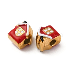 Эмалированные бусины из нержавеющей стали 304&nbsp;LS-STAS-Q363-07G