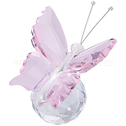 1шт стеклянные хрустальные бабочки для украшения витрины&nbsp;LAMP-CN0001-01C