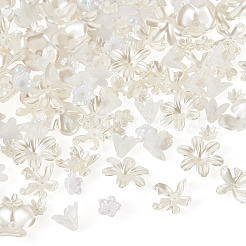 270 шт. 9 вида акриловых бусин с имитацией жемчуга&nbsp;OACR-TA0004-01