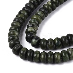 Natürliche chinesische Jade Perlen Stränge&nbsp;G-Q613-01C