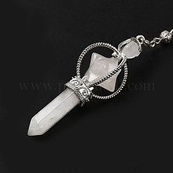 Биолокационные маятники из натурального кристалла кварца G-C095-01P-02