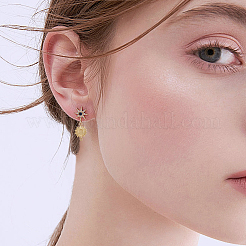 12 шт. 2-цветное ионное покрытие (IP) из нержавеющей стали 304 STAS-DC0014-22