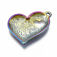 Подвески из сплава цвета радуги PALLOY-S180-031-RS