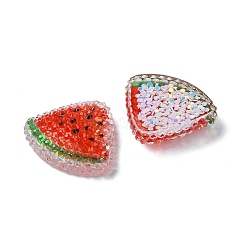 Cabochon decoden in resina epossidica trasparente con frutta&nbsp;CRES-I030-23I