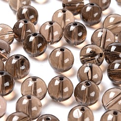 100шт 8мм натуральный дымчатый кварц круглые бусины&nbsp;DIY-LS0002-06