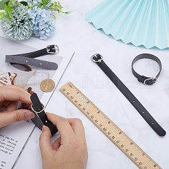 4 шт. ремни для багажной бирки из искусственной кожи&nbsp;AJEW-DJ0001-04