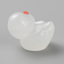 Украшения из светящейся смолы в виде утки&nbsp;DJEW-TAC0004-01B-03