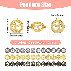 Pendente in lega stile tibetano&nbsp;FIND-CA0010-57