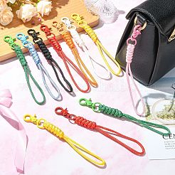 16 Stück Handygurte aus Polyester in 8 Farben&nbsp;HJEW-CJ00097