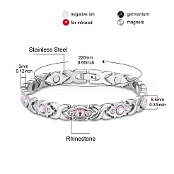 Браслеты из нержавеющей стали с цепочкой для часов в виде пантеры JB666A