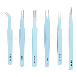 201 set di pinzette per perline in acciaio inossidabile&nbsp;TOOL-TA0001-15C