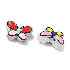 Прозрачные стеклянные эмалевые бусины LAMP-C023-02