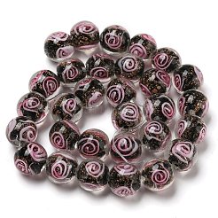 Ручной золотой песок бусины бисер нитей&nbsp;LAMP-OC0001-53A