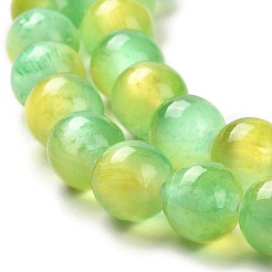 Hebras de cuentas de selenita natural&nbsp;G-P493-01O