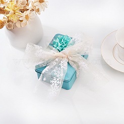 Cintas de malla decorativa de copo de nieve&nbsp;OCOR-P010-G02