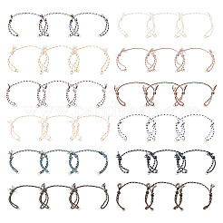 36шт 12 цвета поликоттоновый шнур для изготовления браслетов&nbsp;BJEW-TAC0052