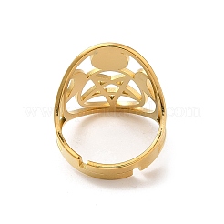 Регулируемые кольца из нержавеющей стали 304 для женщин&nbsp;LS-RJEW-G291-01G