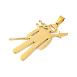 Pendentifs en acier inoxydable 304&nbsp;STAS-Z069-03G