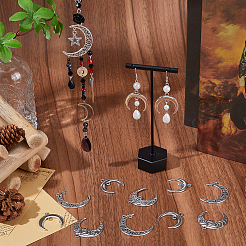 60 шт. 3 стиля тибетский стиль сплав 2-петлевые соединительные подвески&nbsp;FIND-SC0007-55