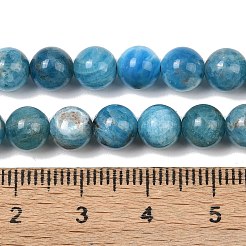 Естественно апатит шарик нити G-P204-09-7mm-1