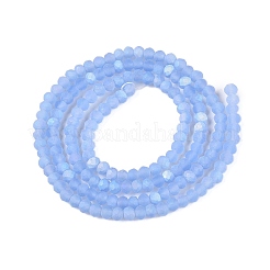 Chapelets de perles en verre transparente  &nbsp;EGLA-A044-T1mm-MB14