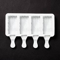 Пищевые силиконовые Молды для мороженого прямоугольной Молды «сделай сам»&nbsp;LS-DIY-D062-02B