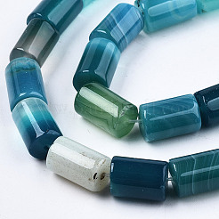 Натуральные полосатые агатовые / полосатые агатовые бусинки&nbsp;G-T131-70B