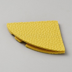 Segnalibri a forma di ventaglio in pelle PU&nbsp;AJEW-WH20128-004D