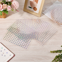 Лазерные наклейки для домашних животных из пластика DIY-WH20011-43D