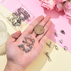 30 шт. 10 стиля латунных подвесных держателей для ледоруба&nbsp;KK-YW0003-64