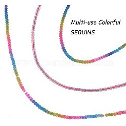 Пэт пластиковые блестки бусины PVC-PH0001-17
