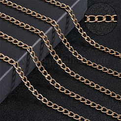 Набор для самостоятельного изготовления ожерелья из алюминиевых цепей-панцирей DIY-SP0001-13A-G