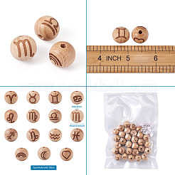 Деревянные бусины&nbsp;WOOD-BT0001-03