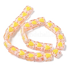 Эмалевые бусины ручной работы в технике лэмпворк LAMP-G147-02C